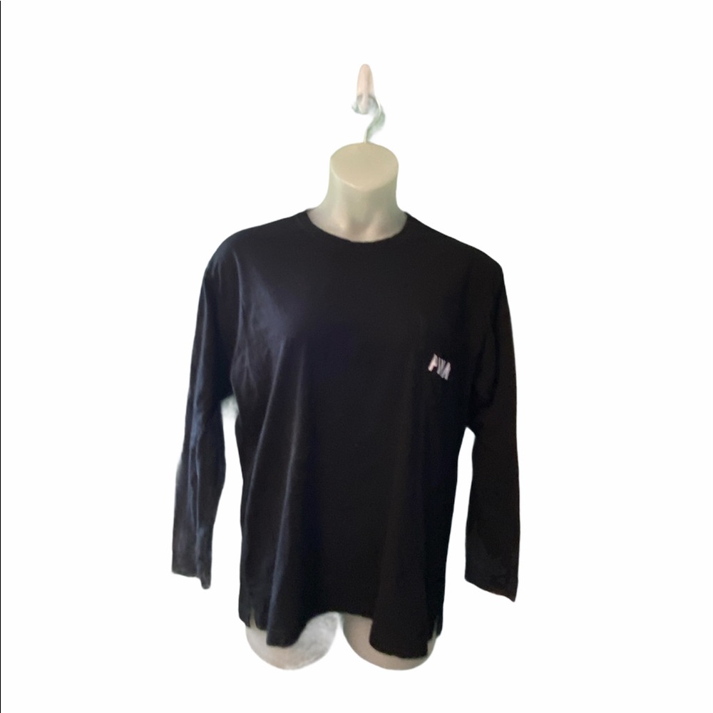 VS PINK Sequin Bling Rainbow Spellout Long Sleeve - Picture 2 of 8